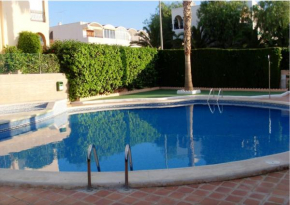 One bedroom appartement at Mazarron 400 m away from the beach with sea view shared pool and furnished terrace